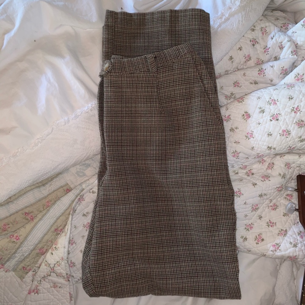 Retro Plaid Pants